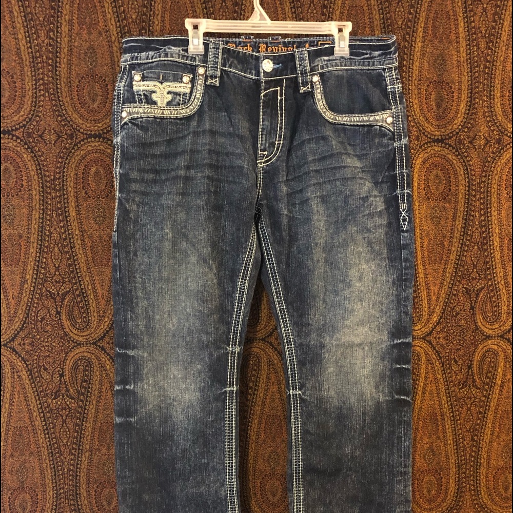 Rock Revival Jeans (Casey Straight) Style 👍👍